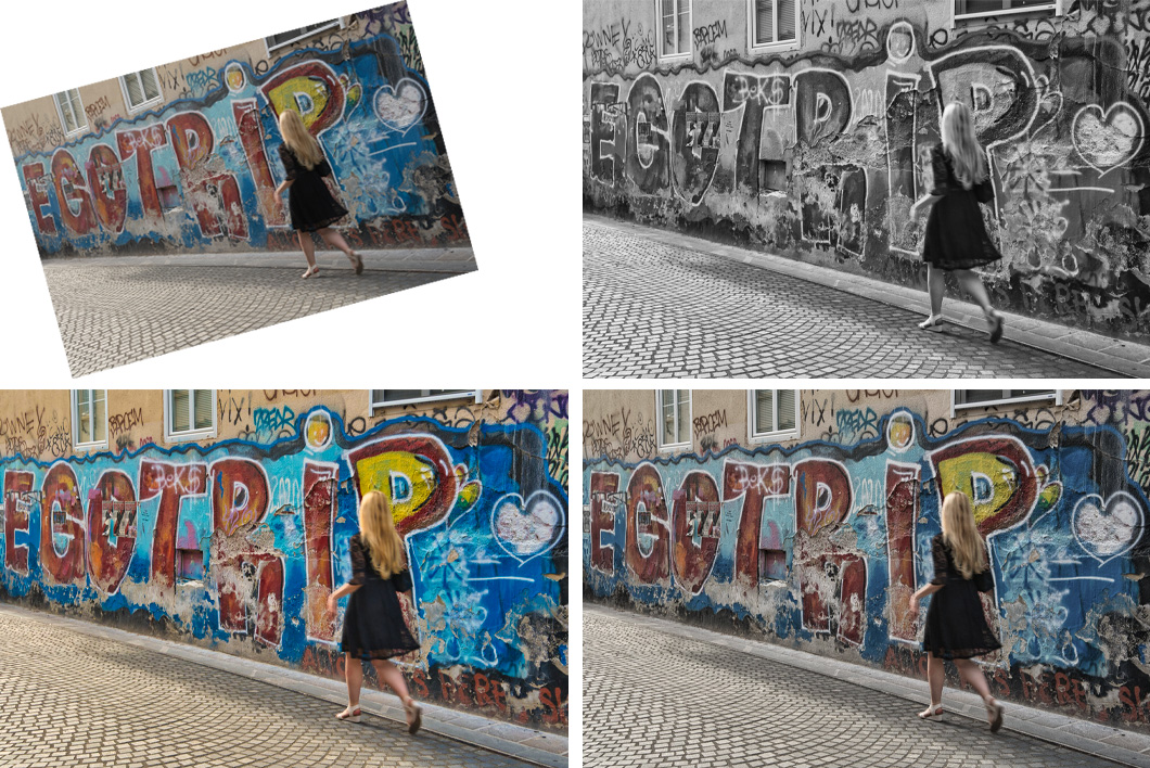 Street Photography con vari Preset